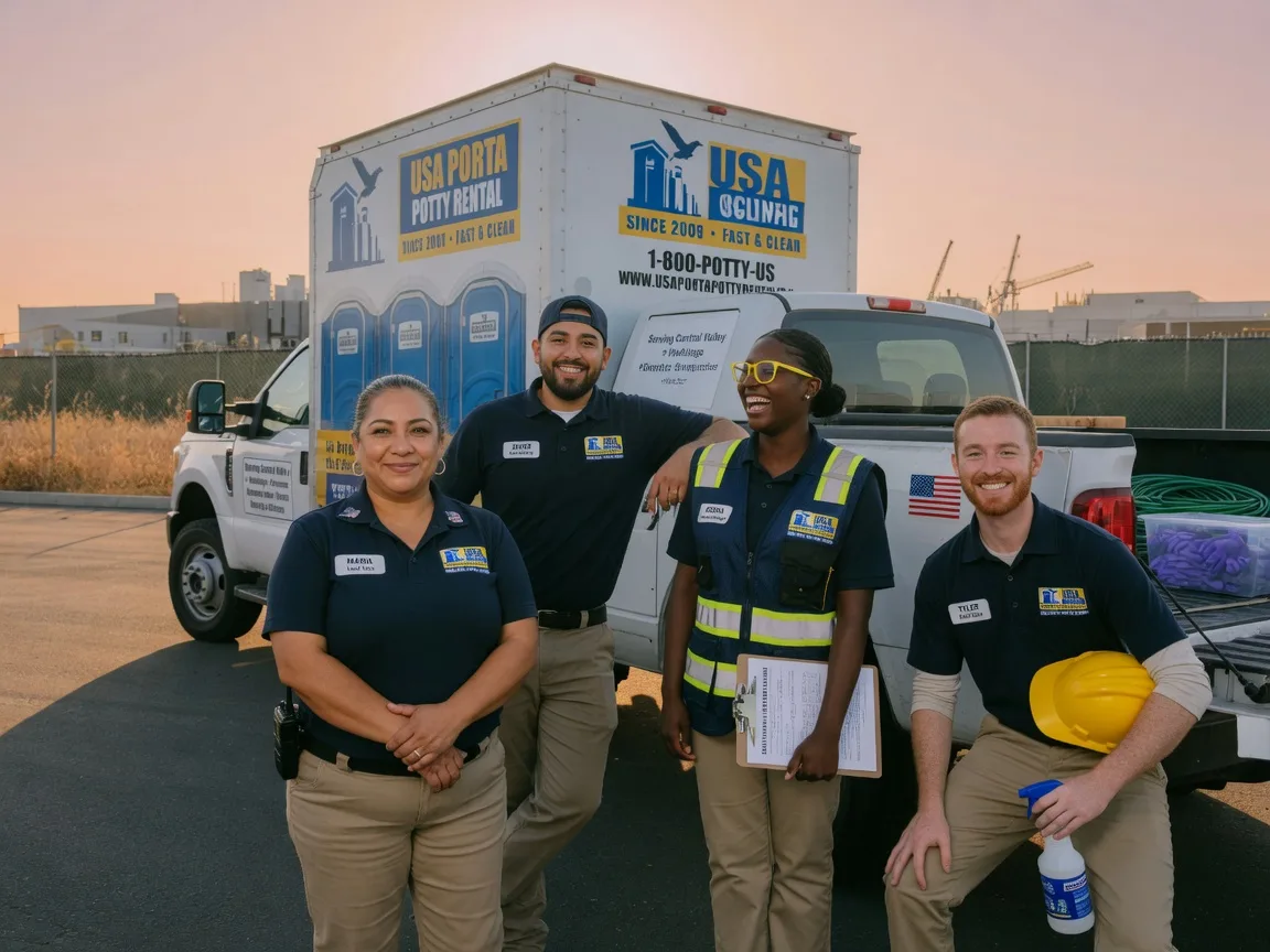 Portable Toilet Rental company in Angels Camp, CA